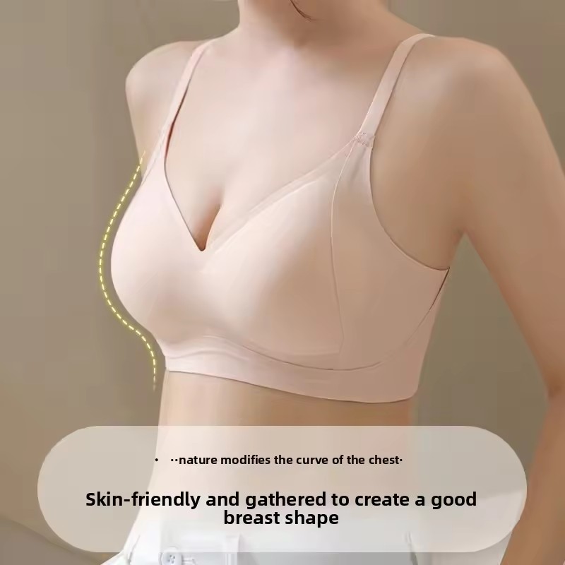Mastectomy Bra Pocket - 편안한 여성용 데일리 브라, 얇은 노와이어
