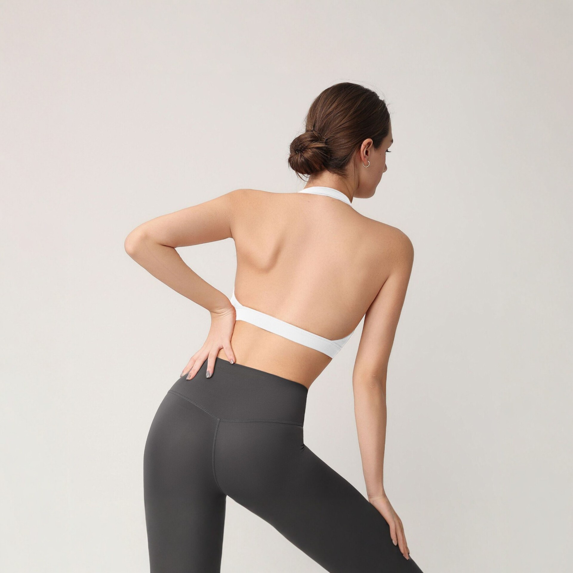 여성용 홀터 스포츠 브라, 고정 패드 포함, 충격 방지 - Sports Bra Racerback 리뷰 및 가격